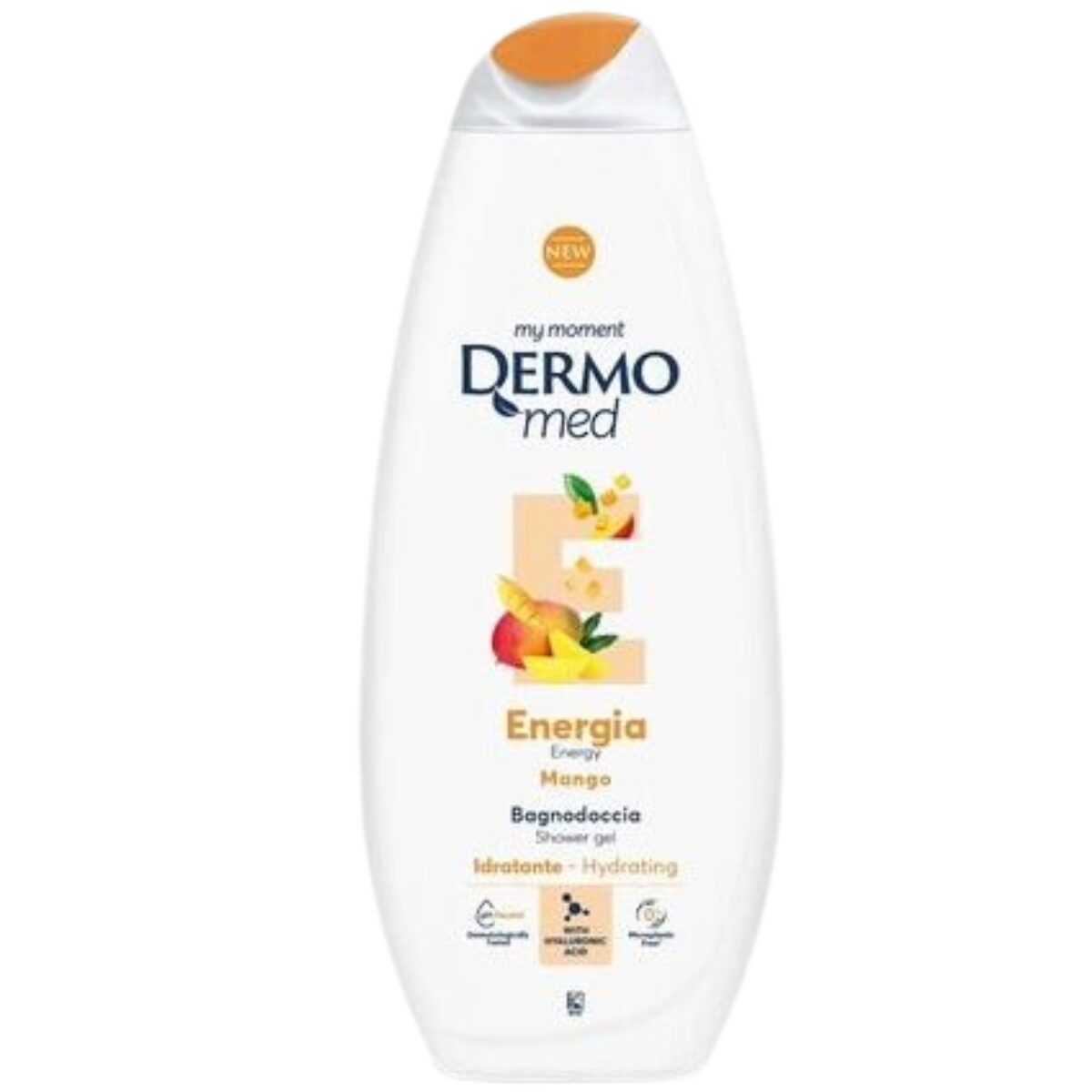 Gel de dus cu mango Energia, 750 ml, Dermomed