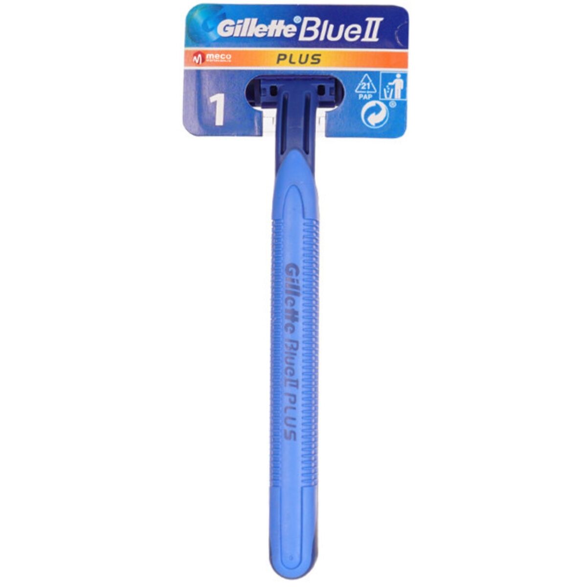 Aparat de ras Gillette Blue 2 Plus Aloe Vera, 2 lame, 24 bucati
