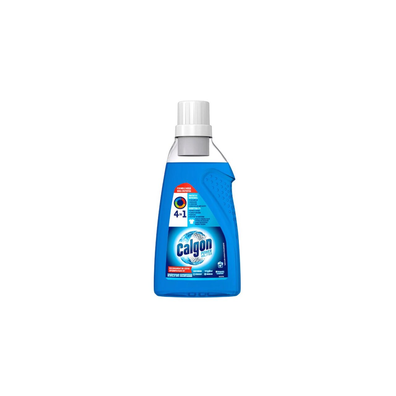 Gel anticalcar pentru masina de spalat Calgon 4in1, 750 ml