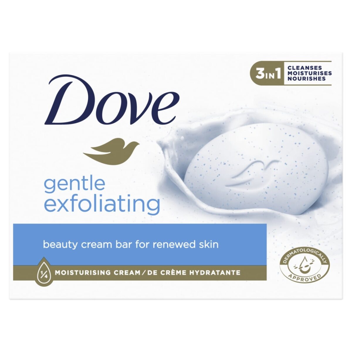 Sapun crema Dove Gentle Exfoliating, 90 g
