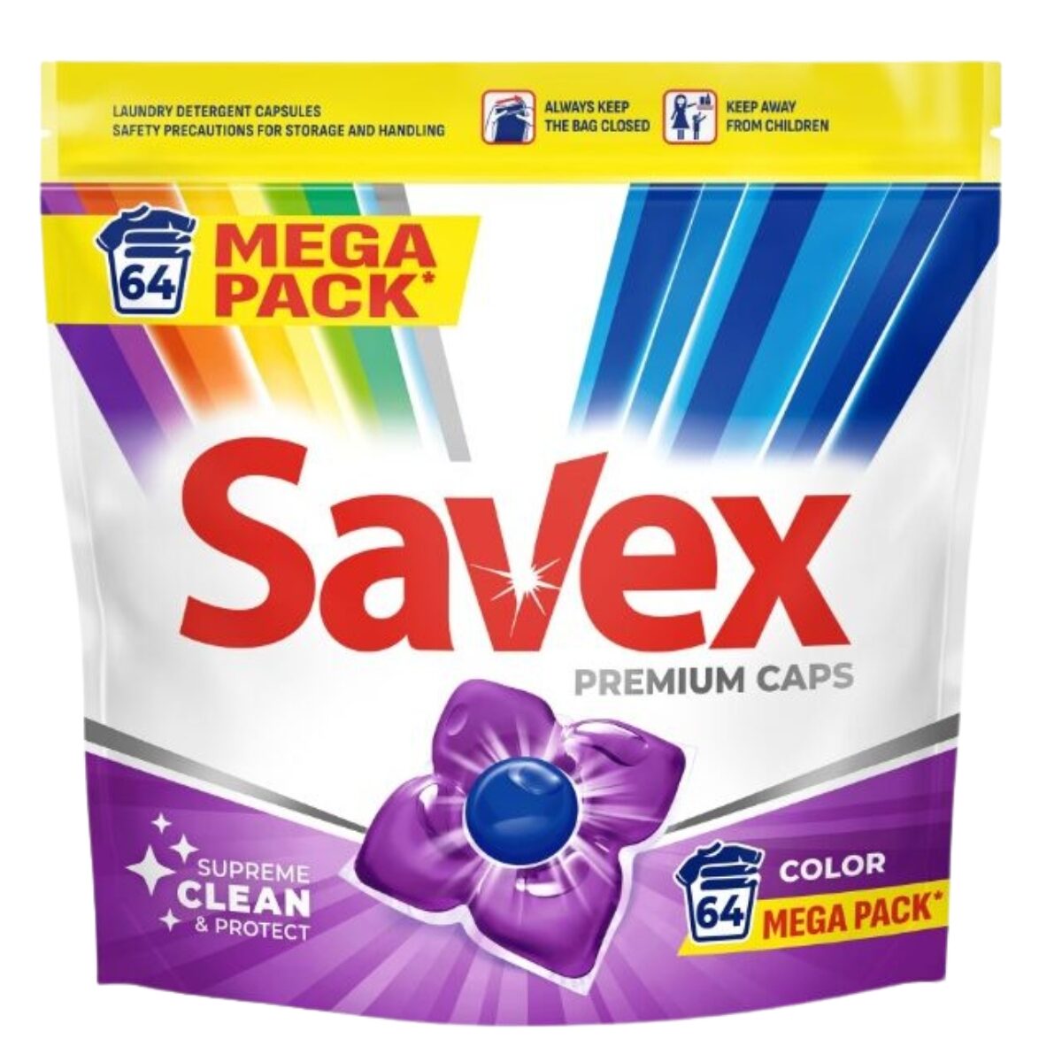 Detergent Rufe Savex Capsule Color 64 capsule