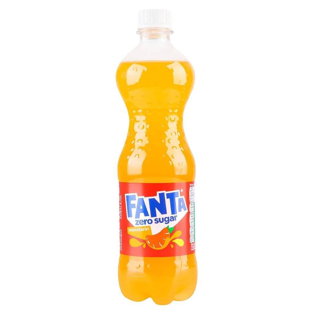 Bautura carbogazoasa Fanta Zero Mandarin 500ml, SGR