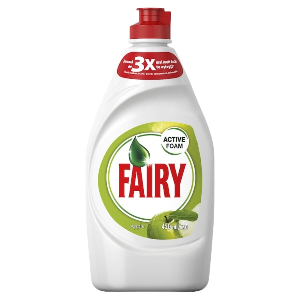 Detergent de vase Fairy Apple, 450 ml