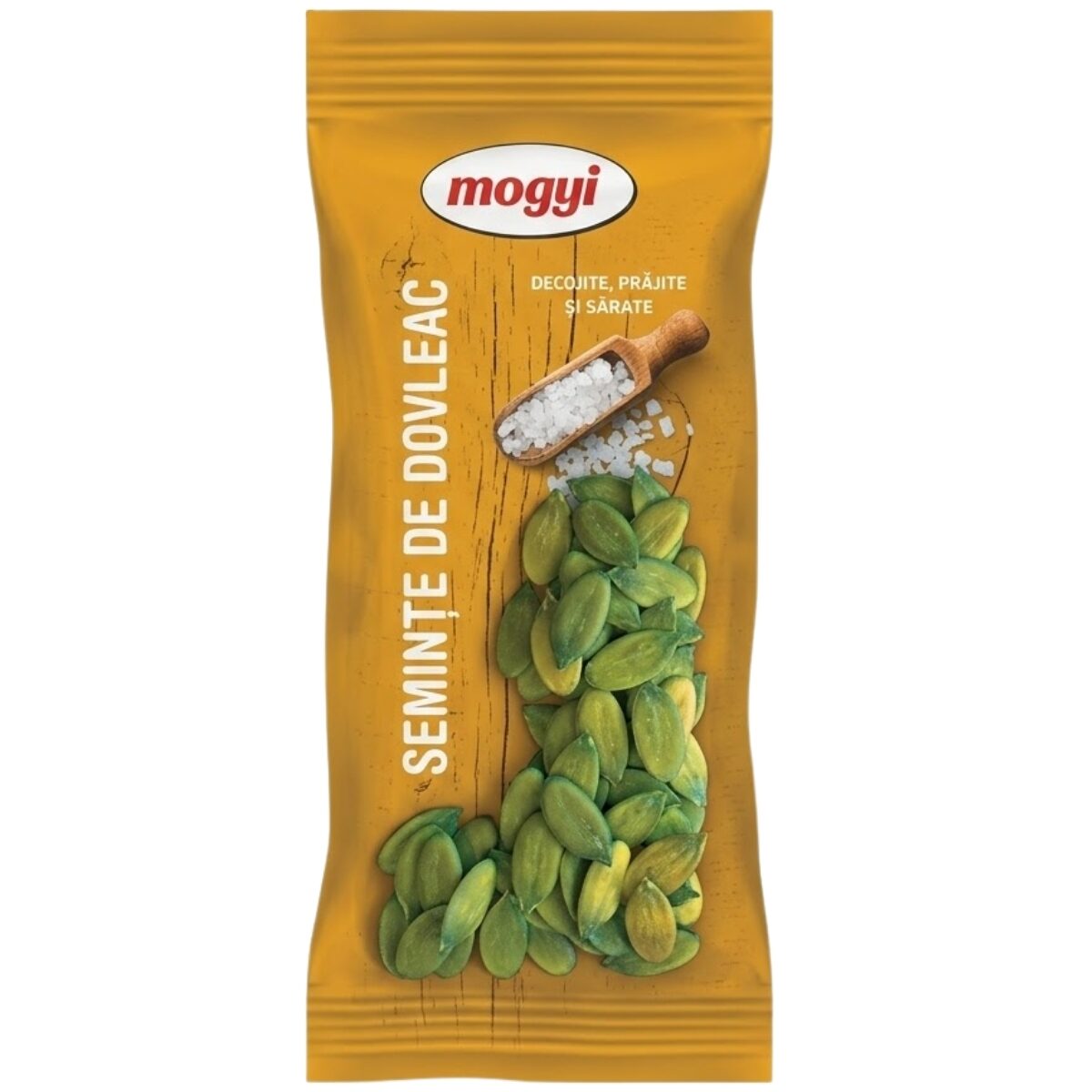 Seminte de dovleac decojite, prajite si sarate Mogyi, 70g