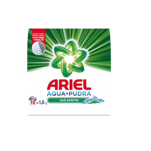 Detergent pudra automat Aqua color Ariel, 1.5kg