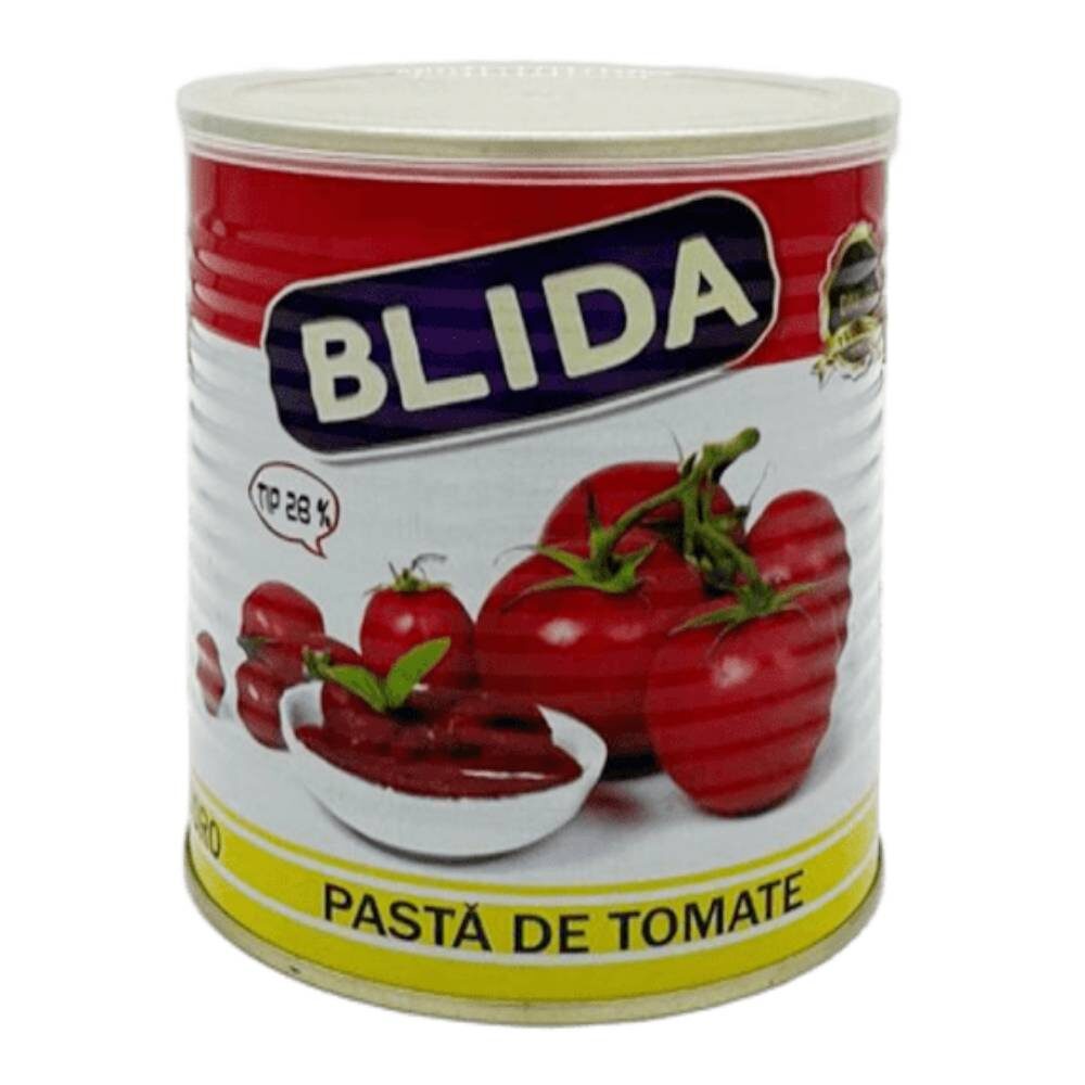 Pastă de tomate 800gr concentrație 28% Blida, 800g