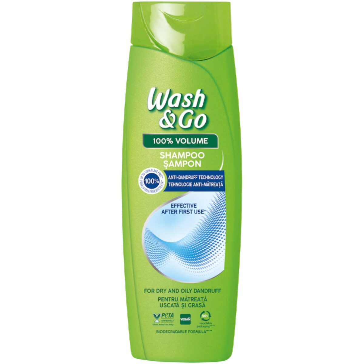 Sampon anti-matreata, 360 ml, Wash&Go