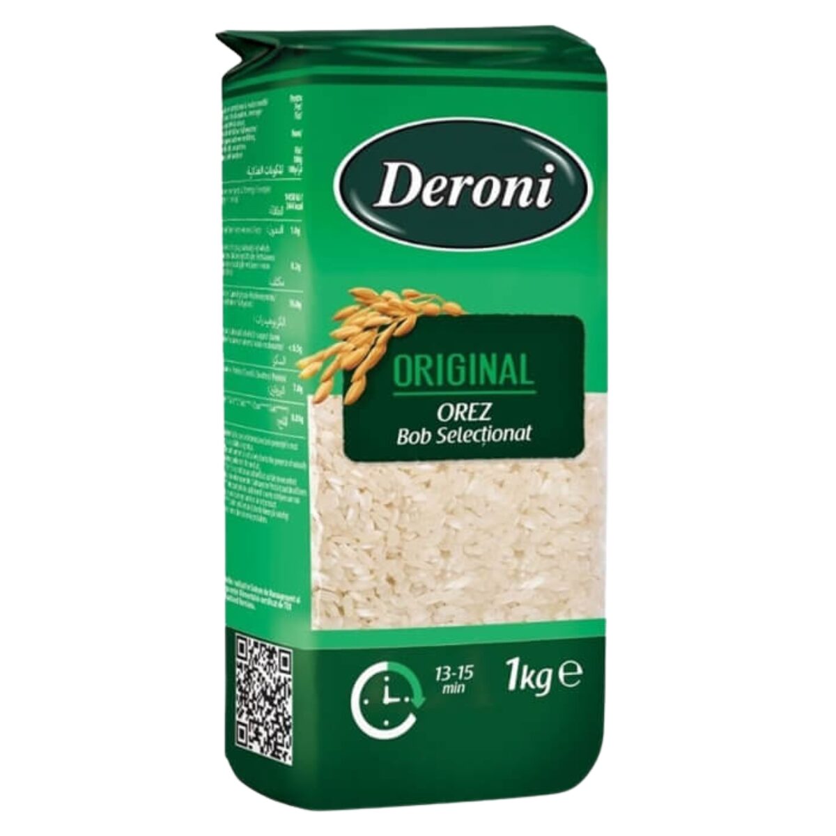 Orez cu bob selectionat Deroni Original 1kg