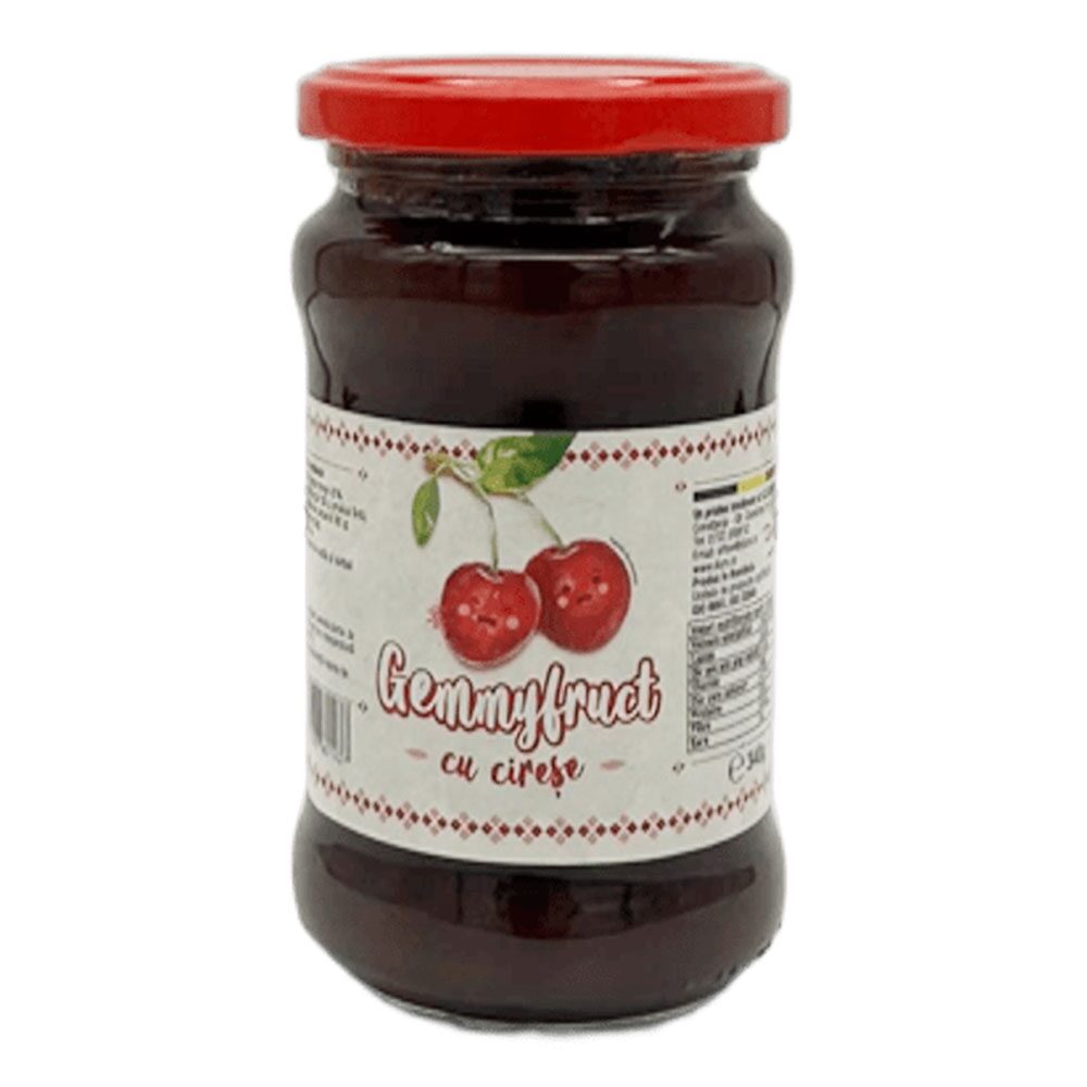 Pasta tartinabila cu aroma de cirese Gemmyfruct 340g