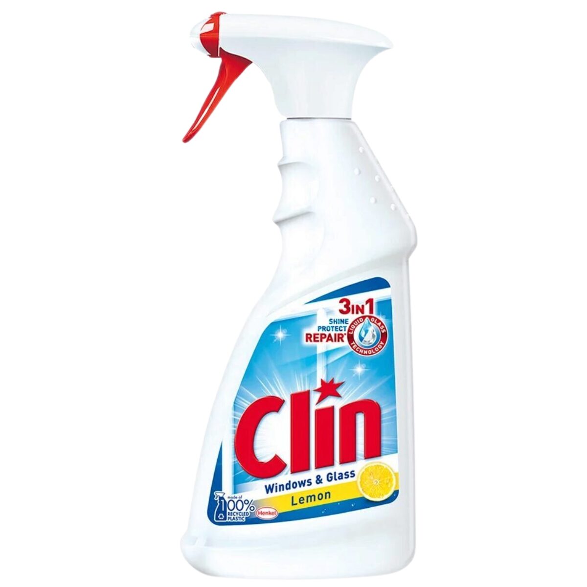 Solutie curatare geamuri Clin Windows & Glass Lemon, 500 ml