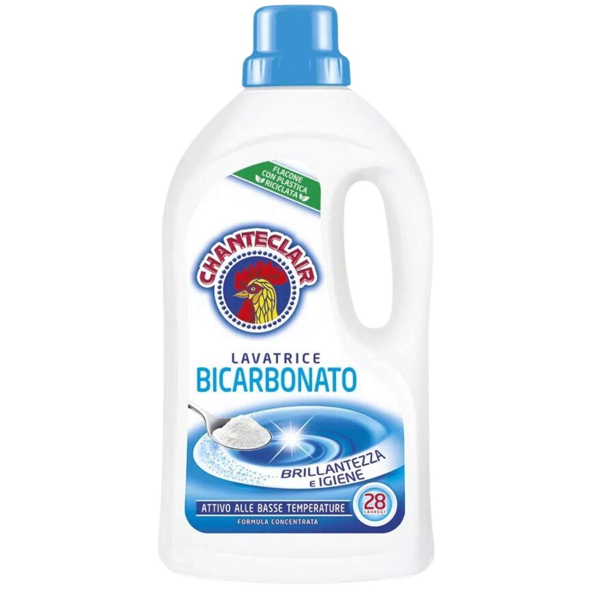 Detergent lichid pentru rufe Chanteclair cu bicarbonat, 1,26l, 28 utilizari