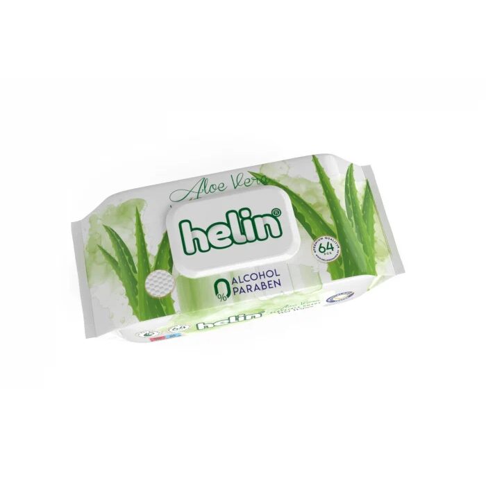 Servetele umede Helin Aloe, 64 buc.