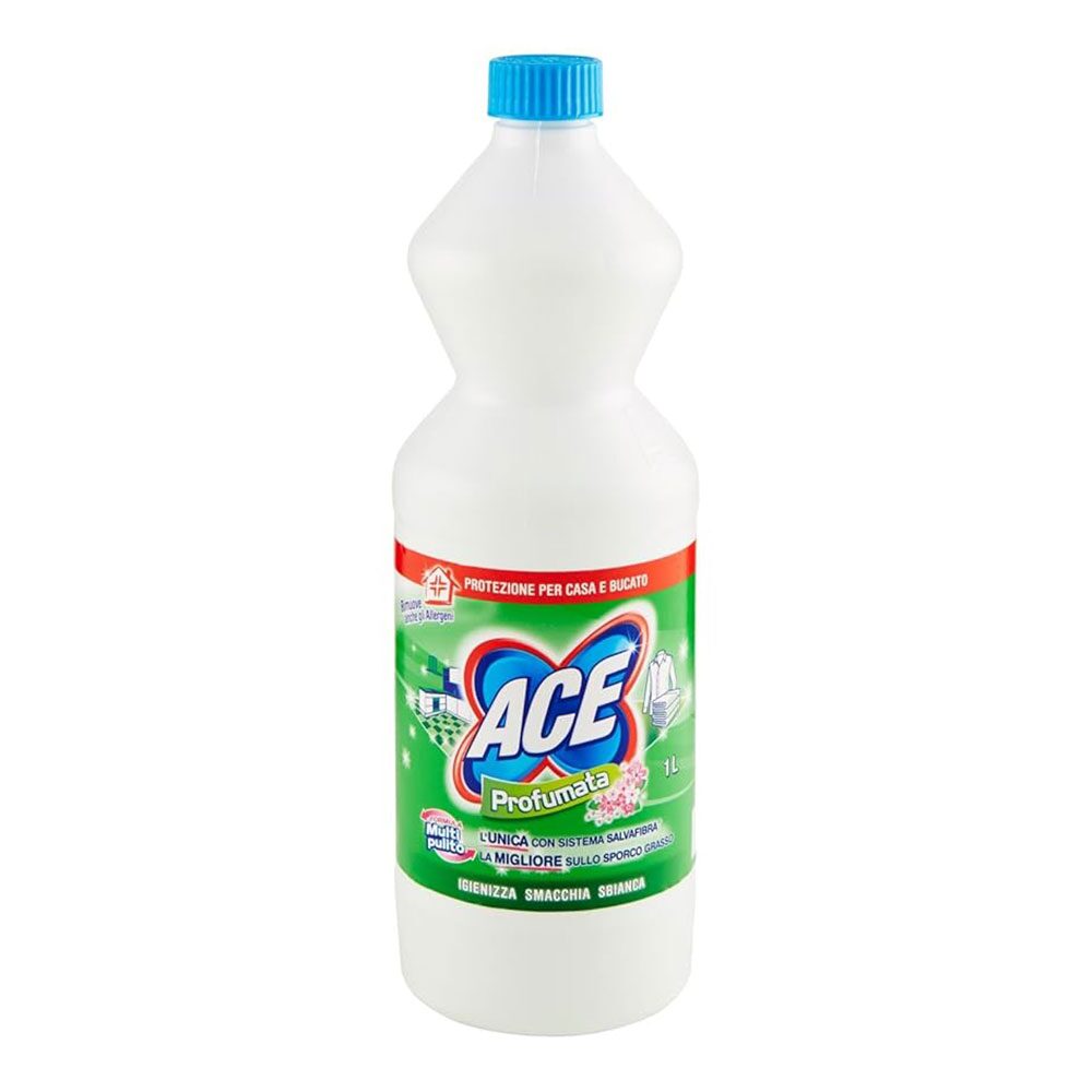 Clor inalbitor rufe, Ace, pentru casa si rufe, parfum floral, 1000 ml