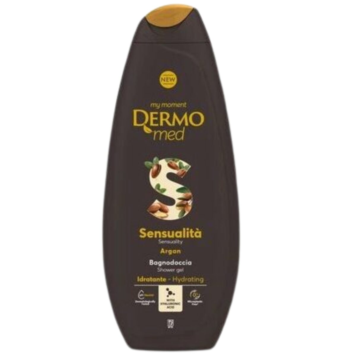 Gel de dus cu argan Sensualita, 750 ml, Dermomed