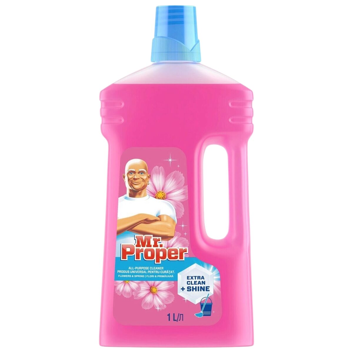 Detergent universal pentru suprafete Mr. Proper Flower&Spring, 1 L