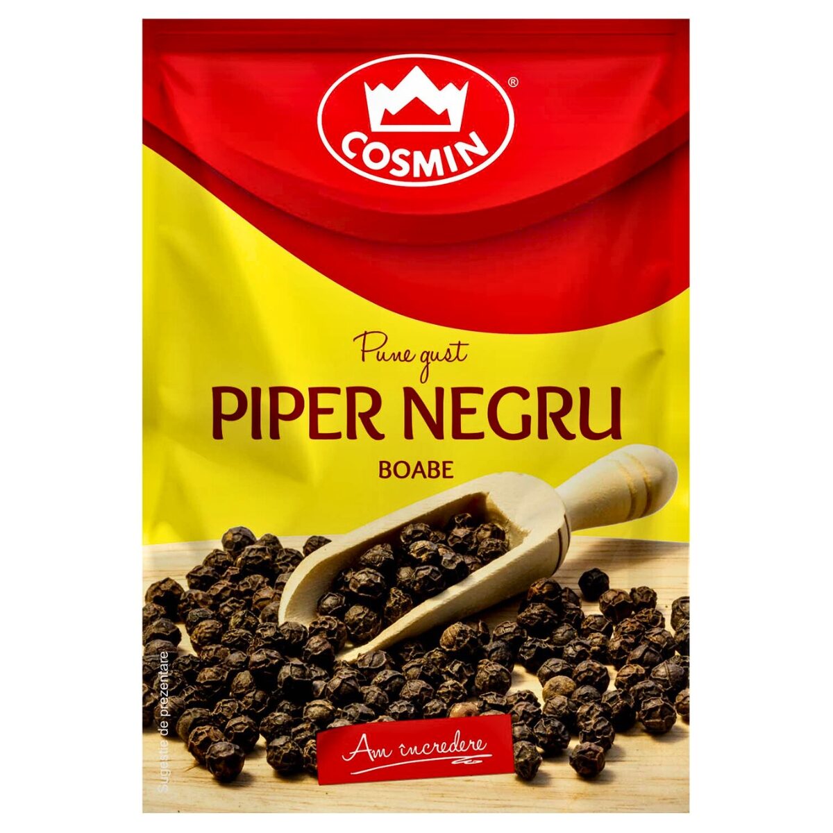 Piper negru boabe Cosmin 17g