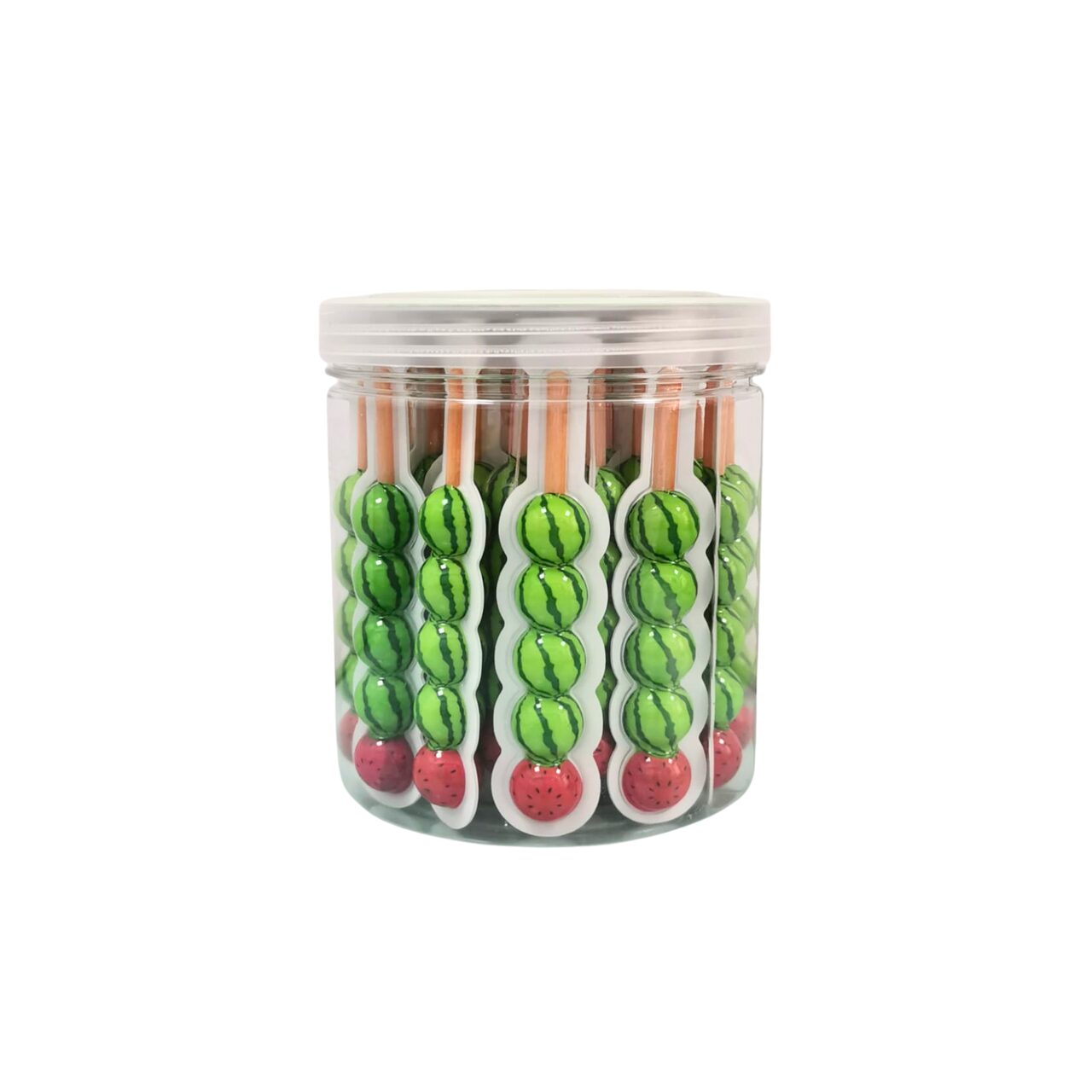 Jeleuri Stick Gummy, Aroma de Pepene, 8 g x 30 de bucati