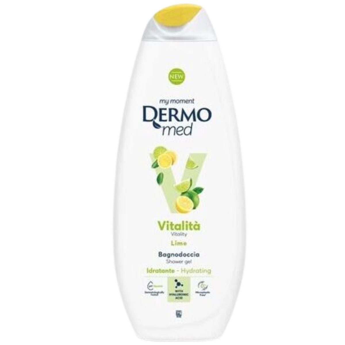 Gel de dus cu lime Vitalita, 750 ml, Dermomed