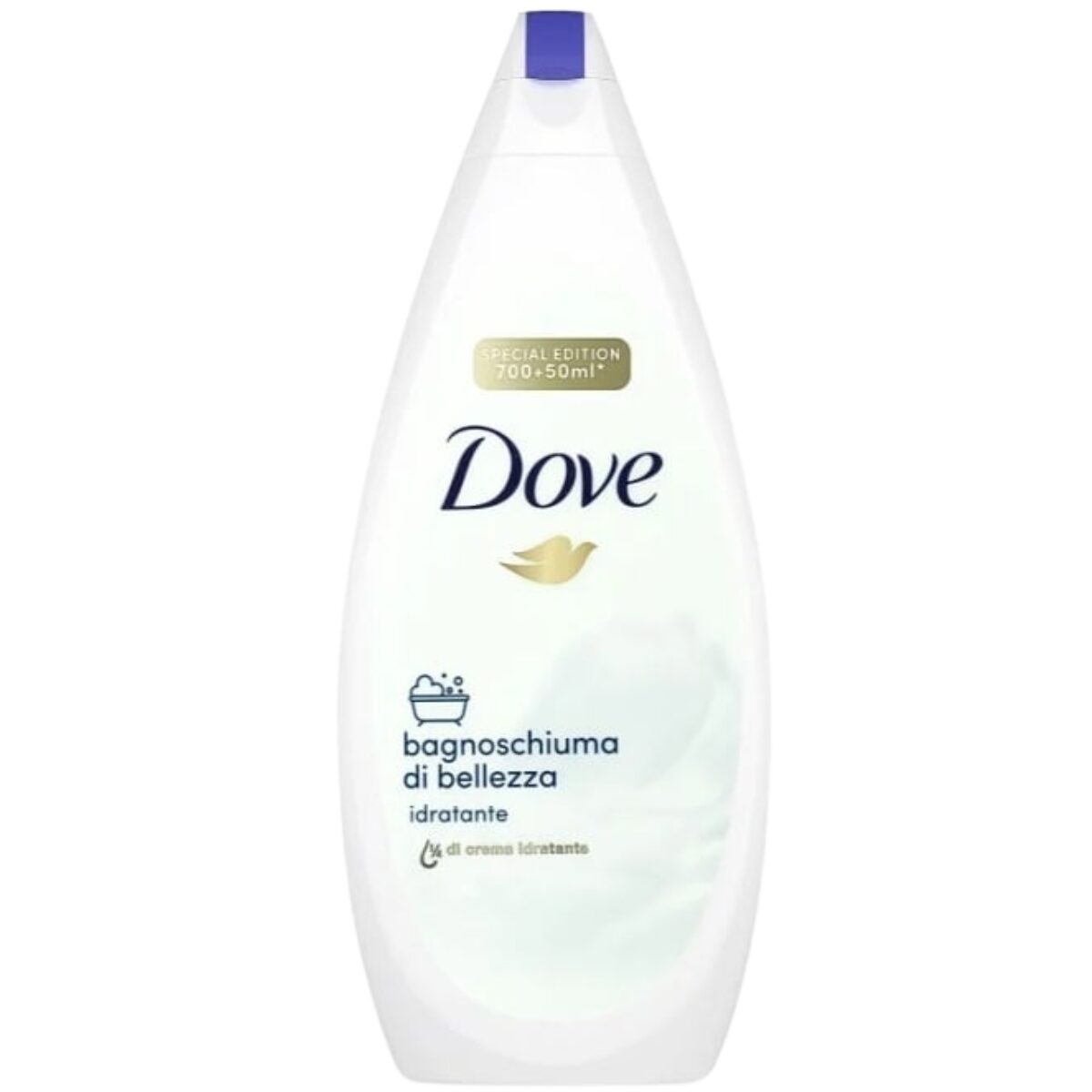 Spuma de baie Dove Original Idratante 750 ml