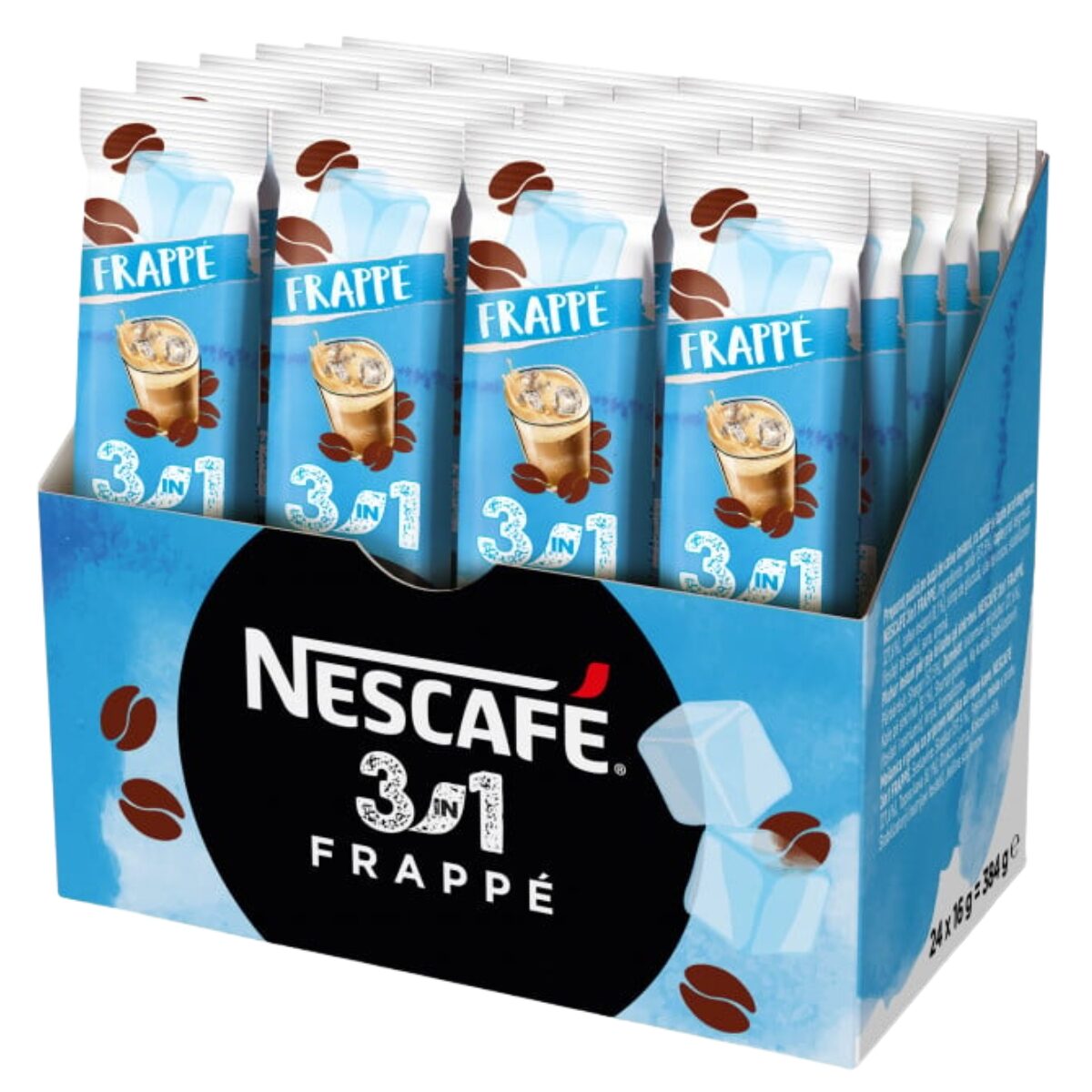 Cafea solubila Nescafe 3in1 Frappe 24x14g