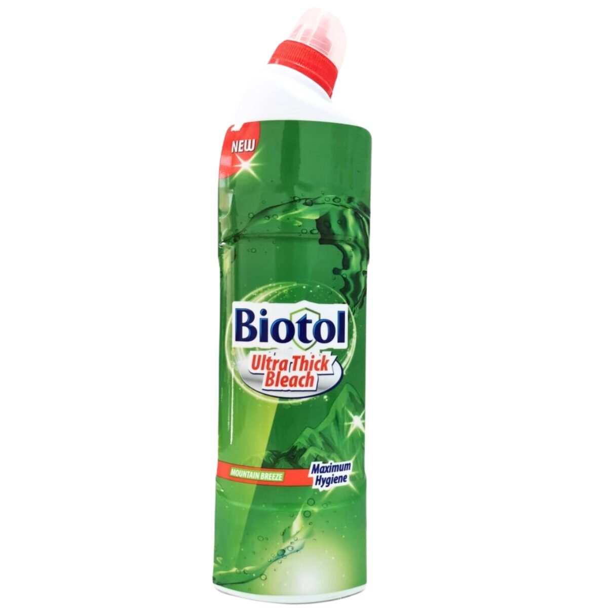 Gel dezinfectamt pentru toaleta cu clor Biotol Ultra Thick Bleach Mountain Breeze