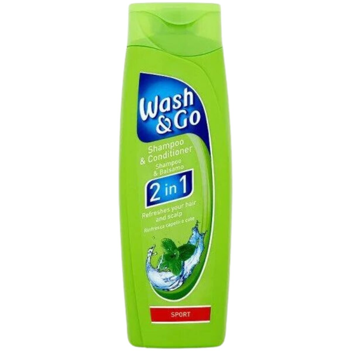 Sampon pentru par Wash & Go Sport 200ml