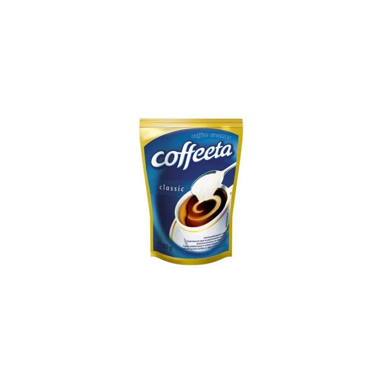 Crema pudra pentru cafea Coffeeta Classic 80g