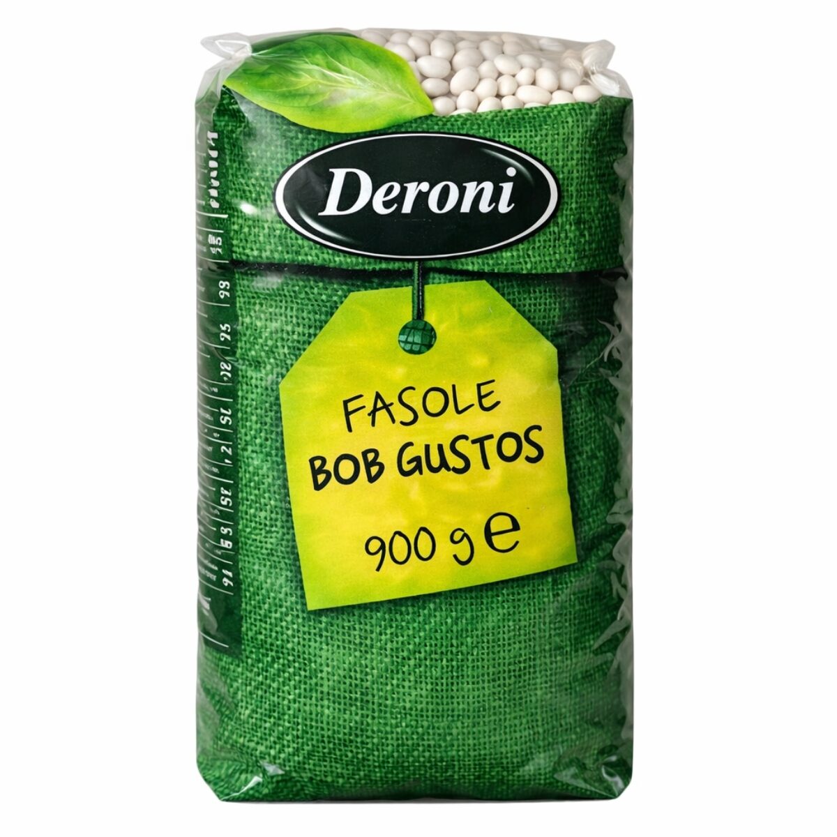 Fasole alba Deroni Bob gustos, 900 g