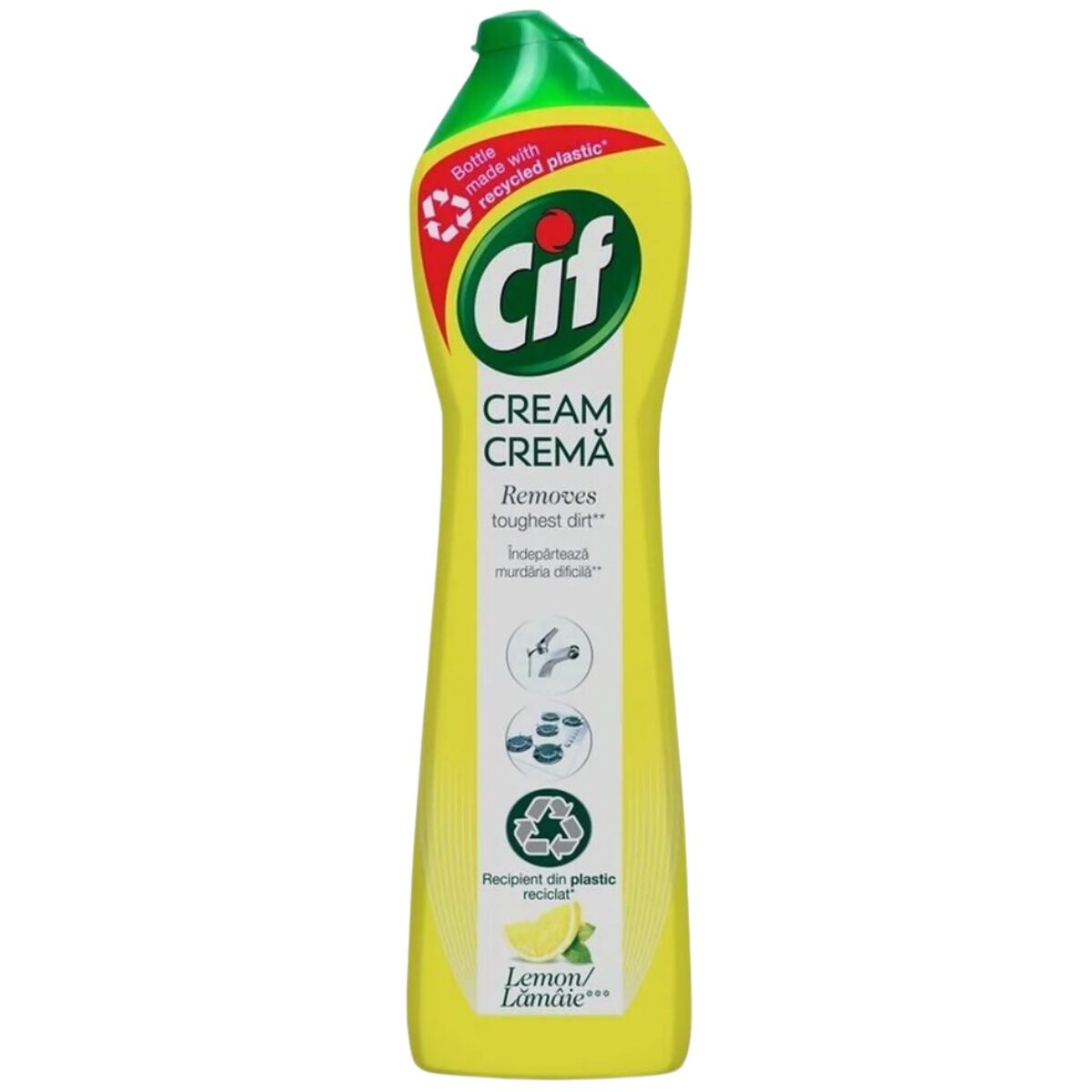 Crema de curatat Cif Lemon, 500ml