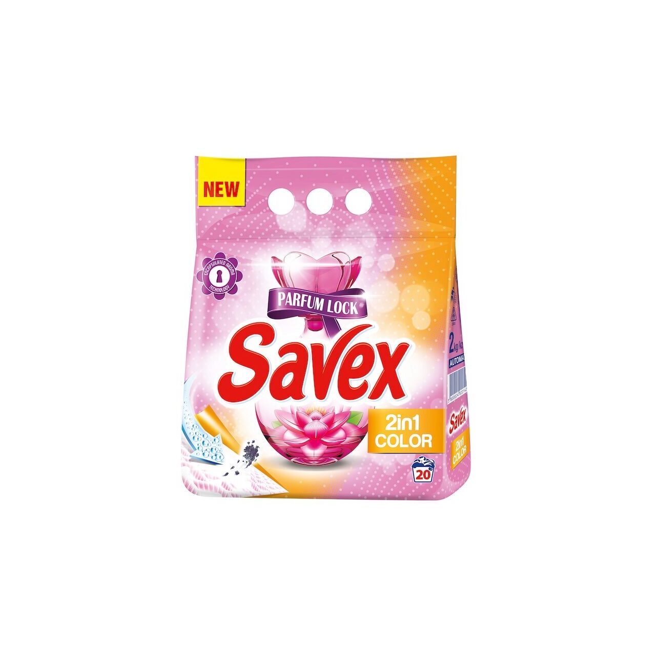 Detergent rufe automat Savex Premium Color, 2 kg