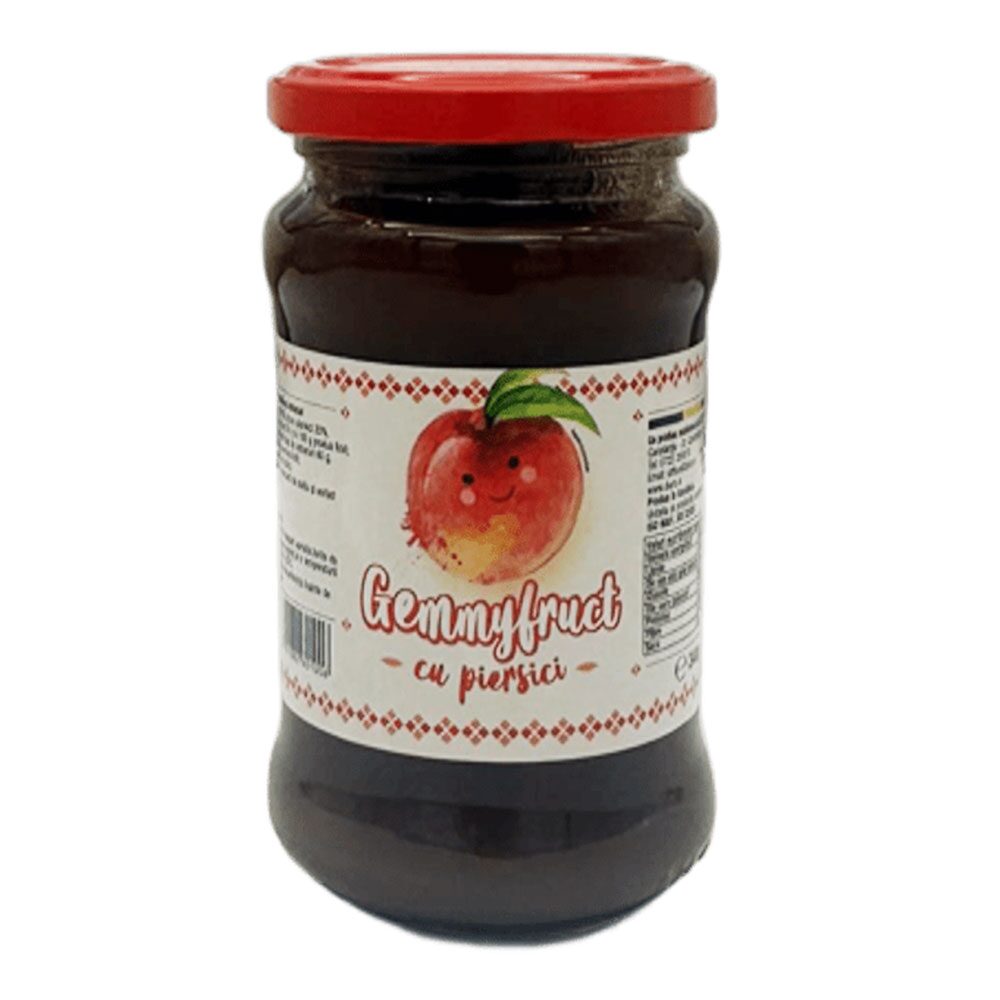 Pasta tartinabila cu aroma de piersici Gemmyfruct 340g