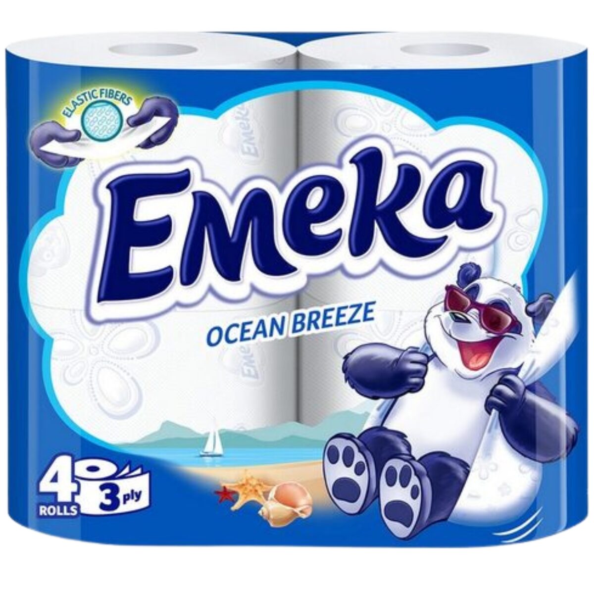 Hartie igienica Emeka Ocean Breeze, 4 role